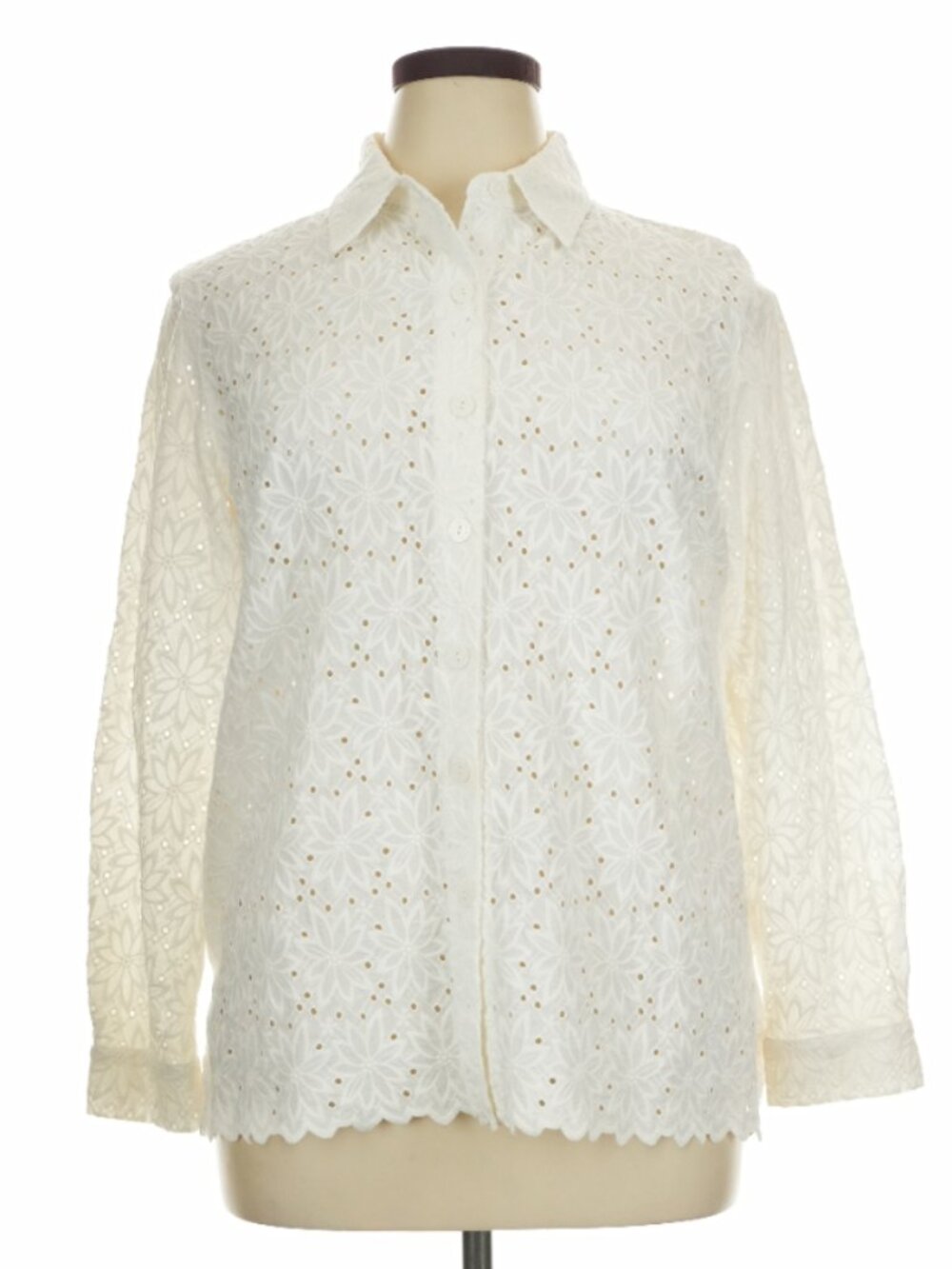 Draper's & Damon's Long Sleeve Blouse